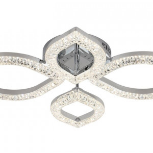 Люстра світлодіодна акрилова Sirius 2721/2+2 CR 48W*2