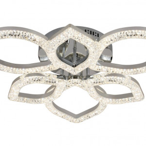 Люстра світлодіодна акрилова Sirius 2721/3+3 CR 72W*2