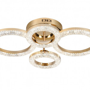 Люстра світлодіодна акрилова Sirius 2723/2+2 GD 42W*2