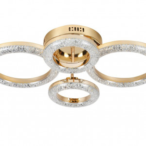 Люстра світлодіодна акрилова Sirius 2723/2+2 GD 42W*2