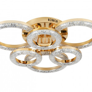 Люстра світлодіодна акрилова Sirius 2723/3+3 GD 63W*2