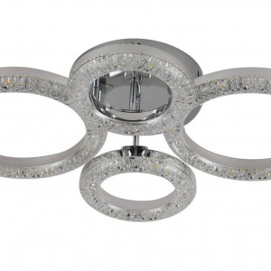 Люстра світлодіодна акрилова Sirius 2723/2+2 CR 42W*2