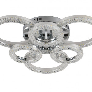 Люстра світлодіодна акрилова Sirius 2723/3+3 CR 63W*2