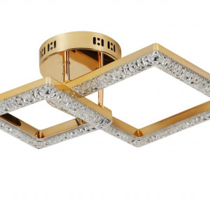 Люстра світлодіодна акрилова Sirius 2726/1+1 GD 25W*2