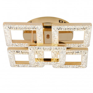 Люстра світлодіодна акрилова Sirius 2726/4+1SM GD 50W*2