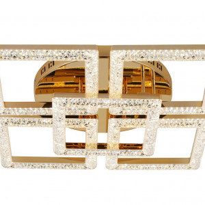 Люстра світлодіодна акрилова Sirius 2726/4+1BG GD 75W*2