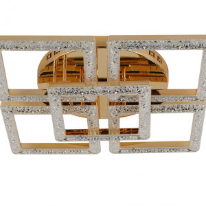 Люстра світлодіодна акрилова Sirius 2726/4+1BG GD 75W*2