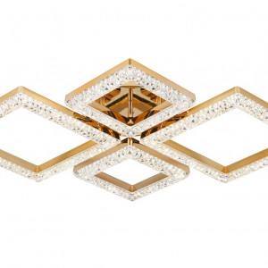 Люстра світлодіодна акрилова Sirius 2726/2+2 GD 50W*2