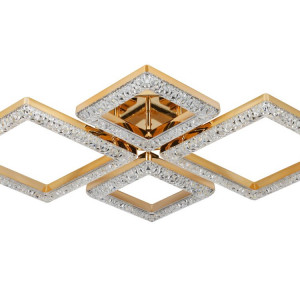 Люстра світлодіодна акрилова Sirius 2726/2+2 GD 50W*2