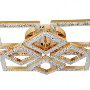 Люстра світлодіодна акрилова Sirius 2726/4+4 GD 100W*2