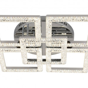 Люстра світлодіодна акрилова 2726/4+1BG CR 75W*2