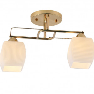 Люстра стельова Sirius 07003/2 GD на 2 плафона