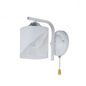 Люстра стельова Sirius 07245/1 Matte White+CR на 1 плафон