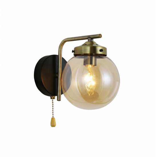 Люстра декоративна 74405/1W Antique Brass + Matte black на 1 плафон Зображення №1 Люстра декоративна 74405/1W Antique Brass + Matte black на 1 плафон фото № 1