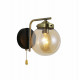 Люстра декоративна 74405/1W Antique Brass + Matte black на 1 плафон Зображення №1 Люстра декоративна 74405/1W Antique Brass + Matte black на 1 плафон фото №1