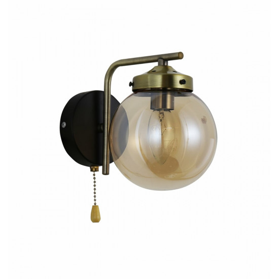 Люстра декоративна 74405/1W Antique Brass + Matte black на 1 плафон Зображення №2 Люстра декоративна 74405/1W Antique Brass + Matte black на 1 плафон фото № 2