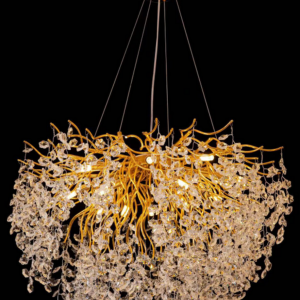 Люстра кришталева класична Sirius WM-7020/600 золото