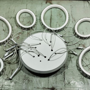 У DK5860A/3+3 WH (RGB) 258W+8W***192