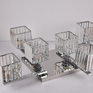 Люстра кришталева стельова Sirius Ш 1318/6 CR