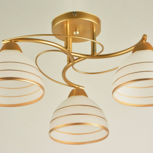 Люстра стельова Sirius Л 1457/3 на 3 плафони