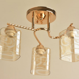 Люстра стельова Sirius Л 8123/3А FG на 3 плафони