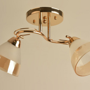 Люстра стельова Sirius Л 8112/2 FG на 2 плафони