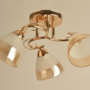 Люстра стельова Sirius Л 8112/3 FG на 3 плафони