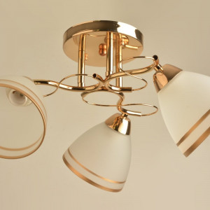 Люстра стельова Sirius Л 8155/3 FG на 3 плафони