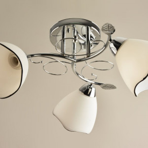 Люстра стельова Sirius Л 4626/3С на 3 плафони