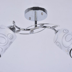 Люстра стельова Sirius Л 4403/2 CR на 2 плафони