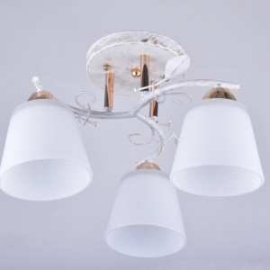 Люстра стельова Sirius Л 4418/3 WG на 3 плафони