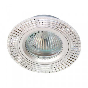 Вбудований світильник Feron GS-M369 срібло