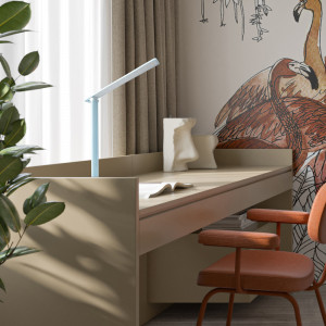 Настільний світлодіодний світильник Ardero DE1725ARD 9 W 6500K голубий