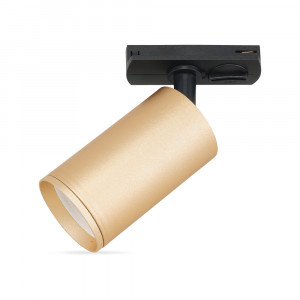 Трековий світильник під лампу Feron ML333 GU10 IP20 латунь