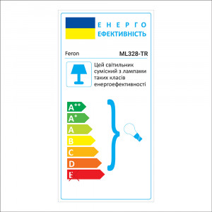 Підвісний трековий світильник Feron ML328-TR GU10 IP20 чорний