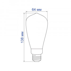 Світлодіодна лампа Feron LB-379 2Вт E27 2700К