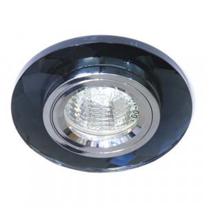 Вбудований світильник Feron 8050-2 сірий срібло Вбудований світильник Feron 8050-2 сірий срібло