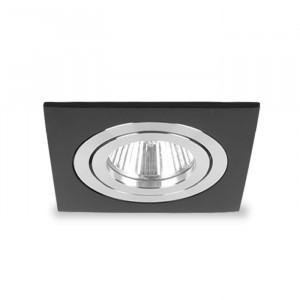Поворотний вбудований світильник Feron DL6120 чорний