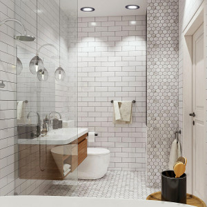 Вбудований світильник Feron DL10 чорний