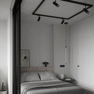 Магнітний трековий світильник Feron MGN303 10Вт 4000К IP20 чорний