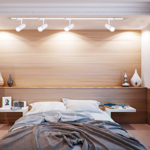 Трековий світильник Feron AL106 10W 4000К IP40 чорний