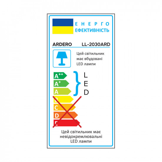 Світлодіодний прожектор Ardero LL-2030ARD 30Вт 6500K IP65 з датчиком руху чорний Зображення №2 Світлодіодний прожектор Ardero LL-2030ARD 30Вт 6500K IP65 з датчиком руху чорний фото № 2