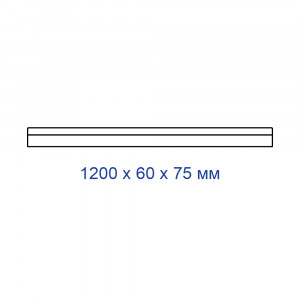 Лінійний світлодіодний світильник Feron AL4030 48W 4000К IP40 чорний