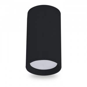 Накладний неповоротний світильник Feron ML301 GU10 IP20 чорний