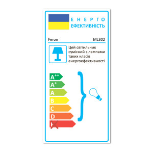 Накладний неповоротний світильник Feron ML302 GU10 IP20 чорний