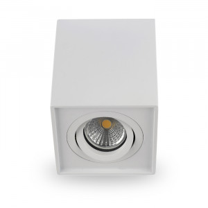 Накладний неповоротний світильник Feron ML305 GU10 IP20 білий