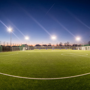 Консольний вуличний світильник Feron SP3033 100Вт 6500К IP65 сірий