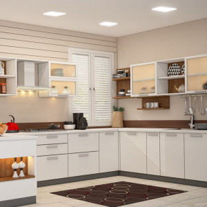 Вбудований  світлодіодний светильник Feron AL704-S 7W 4000К