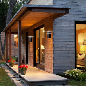 Архітектурний світильник Feron DH0806 Е27 IP54 чорний