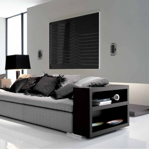 Накладний неповоротний світильник Feron ML388-2 GU10 IP20 чорний